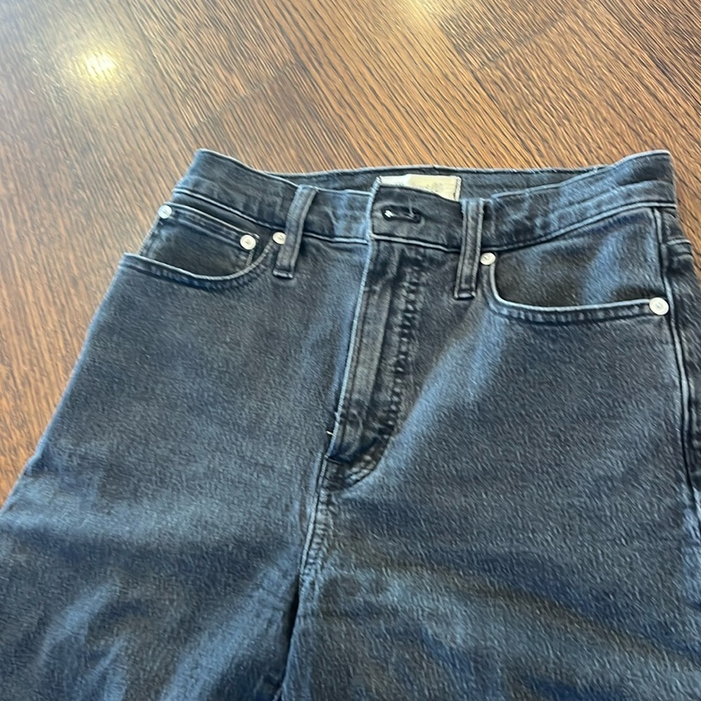 Light black Madewell jeans